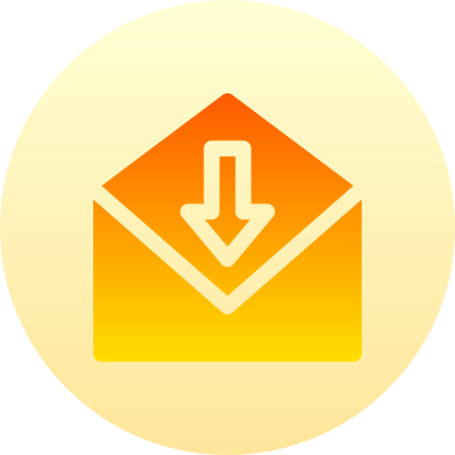 recibir correo icono gratis