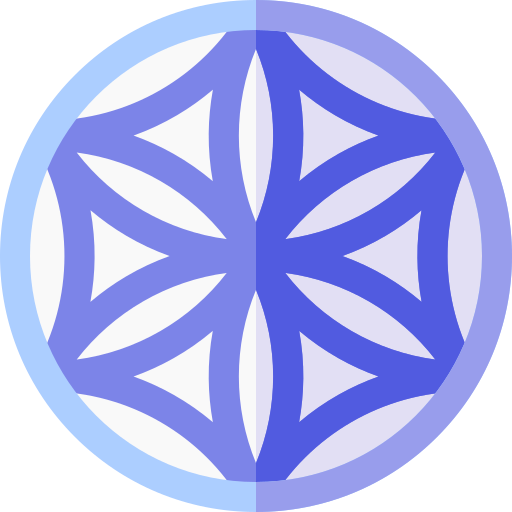 Mandala Basic Rounded Flat icon