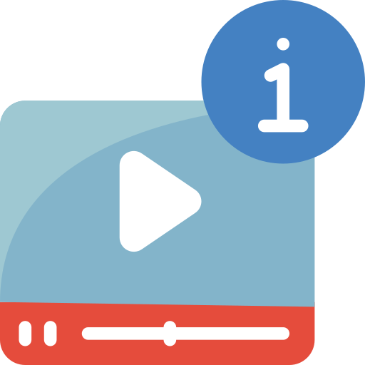 reproductor de video icono gratis