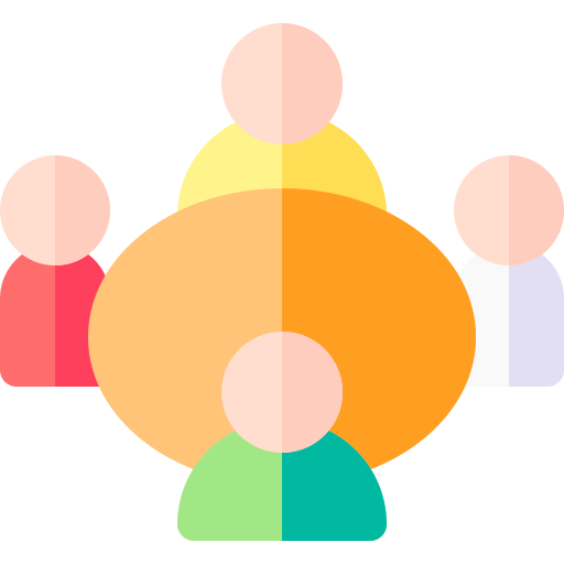 reunión icono gratis