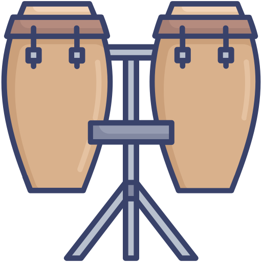 tambores icono gratis