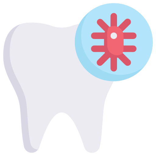 Bacteria free icon Bacteria free icon