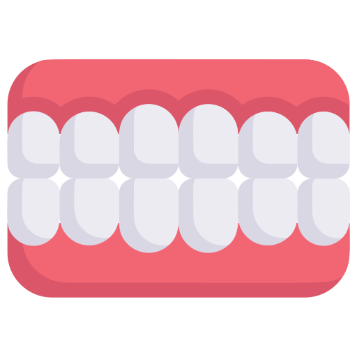 dentadura postiza icono gratis