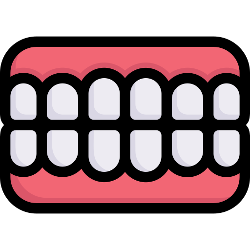 dentadura postiza icono gratis