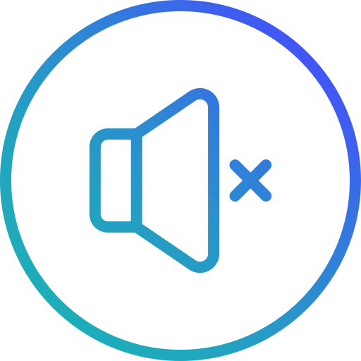 Mute button - free icon