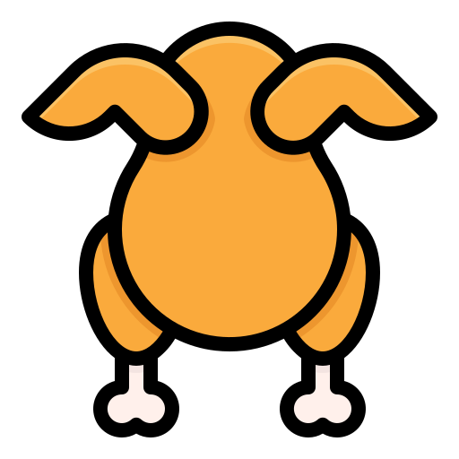 Chicken Generic Outline Color icon