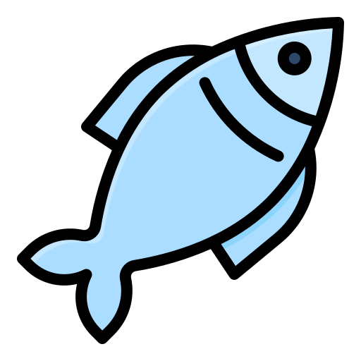 Fish Generic Outline Color icon