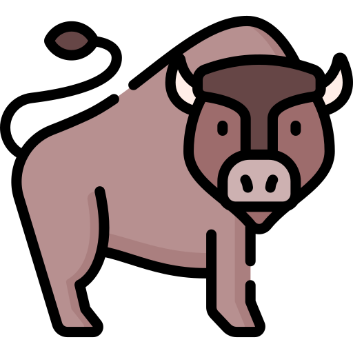 bison Icône gratuit bison Icône gratuit