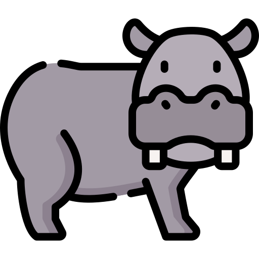 Hippo - free icon