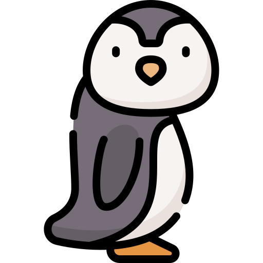 pingüino icono gratis