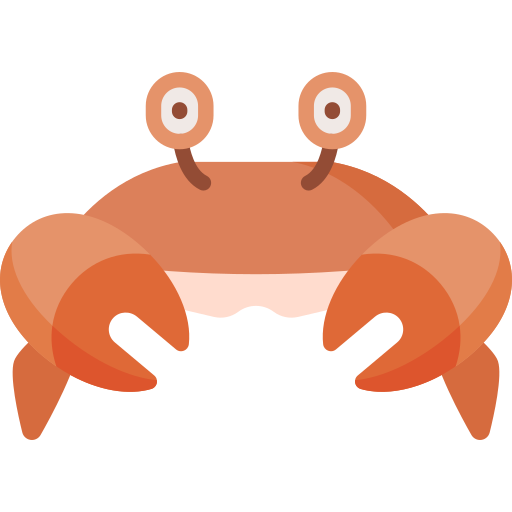 Crab Special Flat Icon