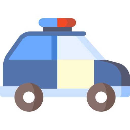 Police car - Free transport icons