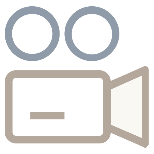 camara de video icono gratis