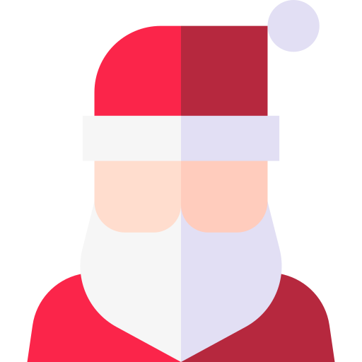 papá noel icono gratis