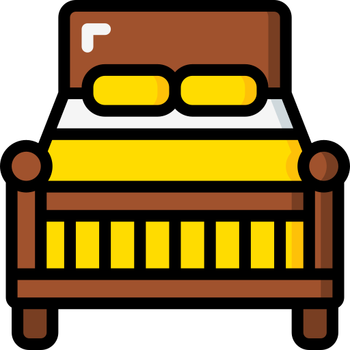 Bed - free icon