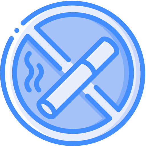 No smoking free icon No smoking free icon