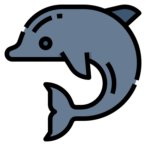 delfín icono gratis