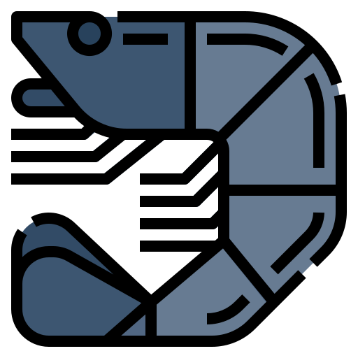 Shrimp free icon