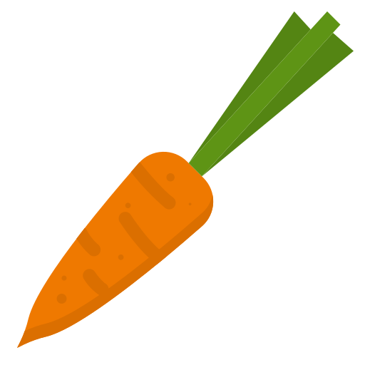 Carrot Ddara Flat Icon