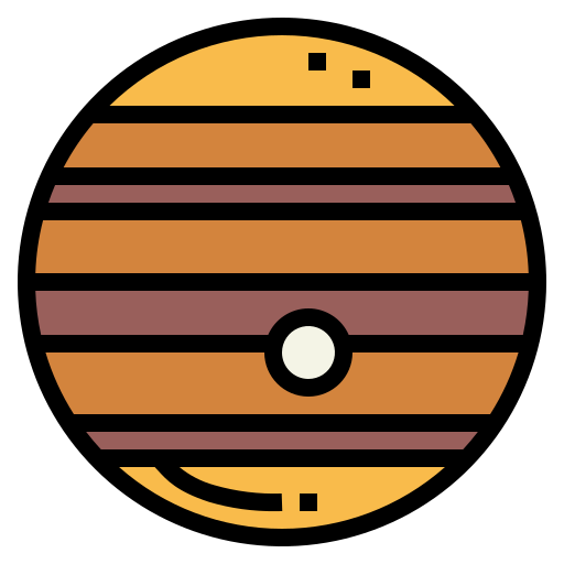 Planet Smalllikeart Lineal Color icon