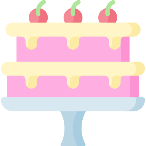 pastel de frutas icono gratis