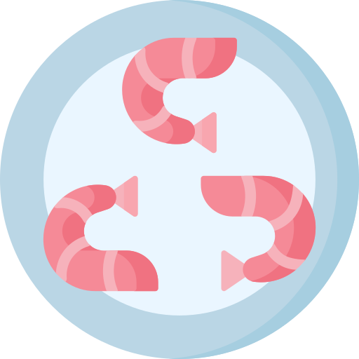 Shrimp free icon