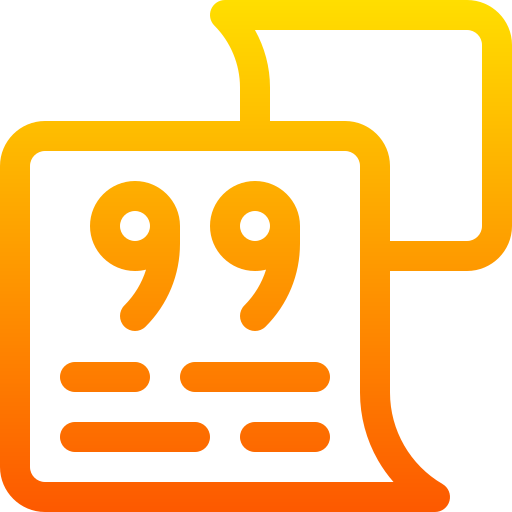 citation Icône gratuit citation Icône gratuit