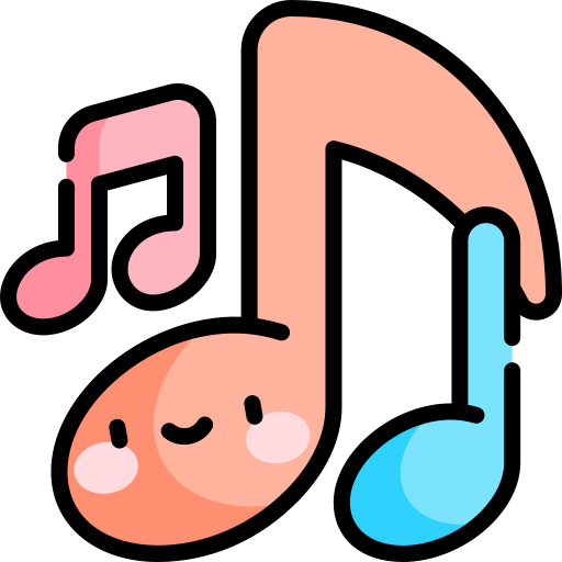 notas musicales icono gratis