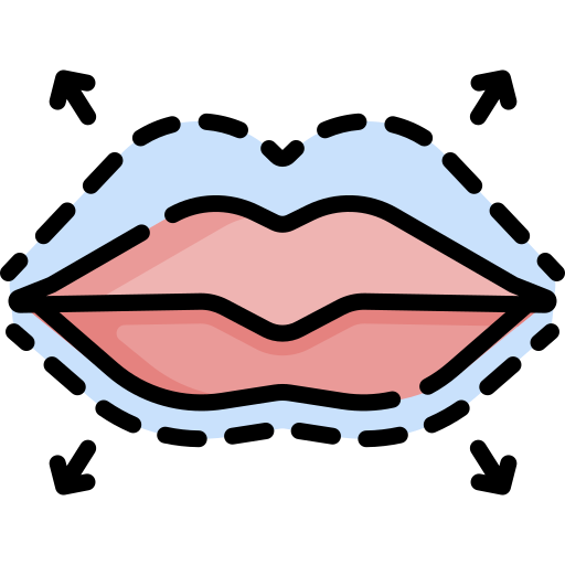 labios icono gratis