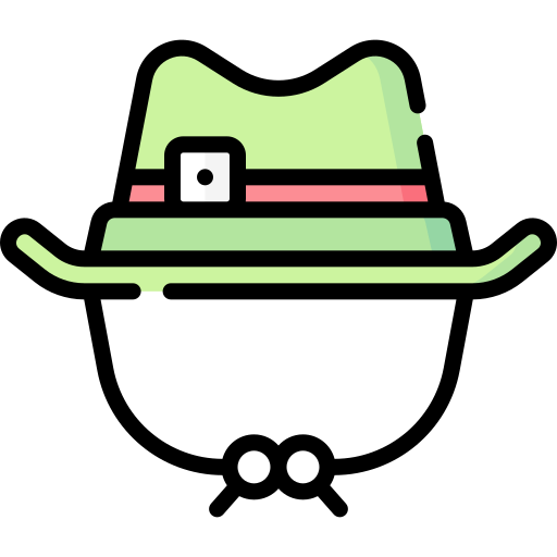 sombrero de explorador icono gratis