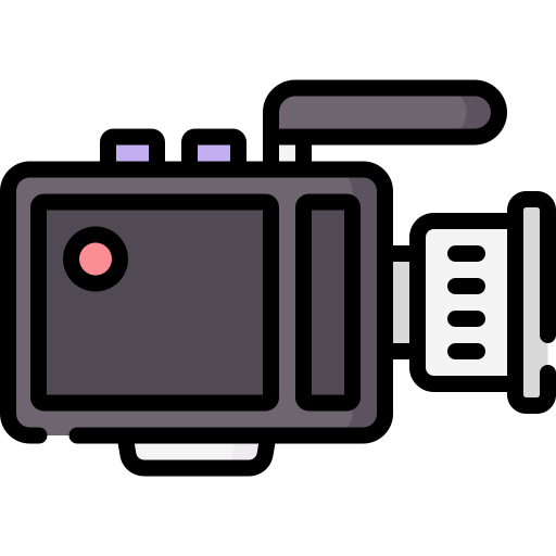 camara de video icono gratis