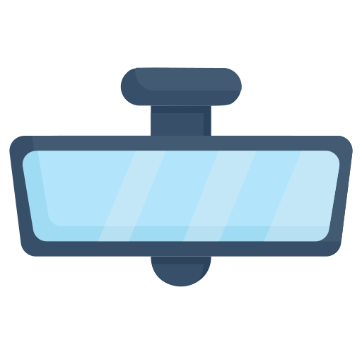 espejo retrovisor icono gratis