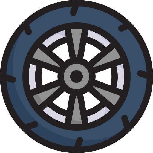 Tire Generic Outline Color icon