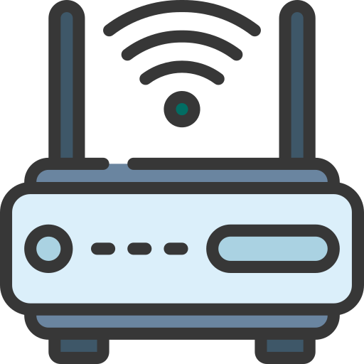 router inalámbrico icono gratis