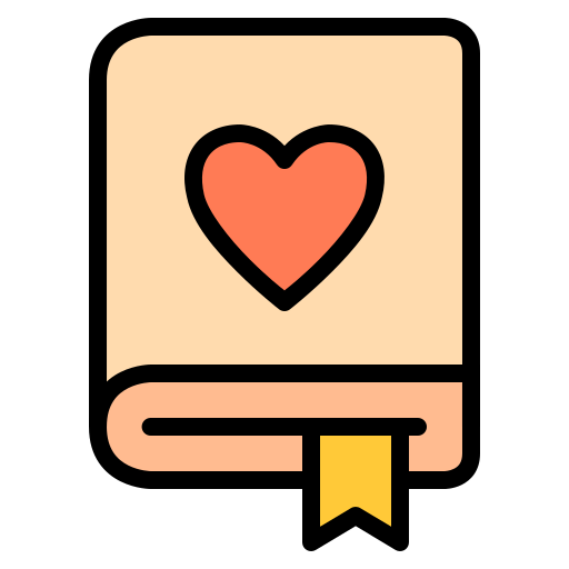 Book Generic Outline Color icon