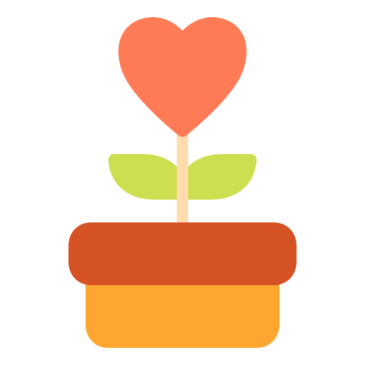 Love plant free icon