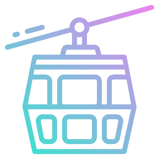 teleférico icono gratis