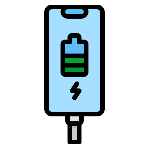 Phone charge - Free electronics icons