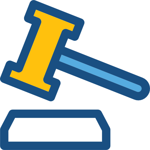 subasta icono gratis