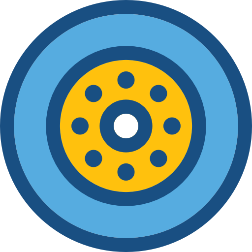 rueda icono gratis