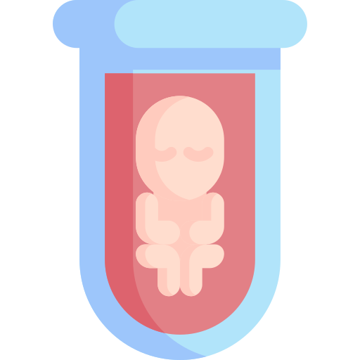 cría humana artificial icono gratis