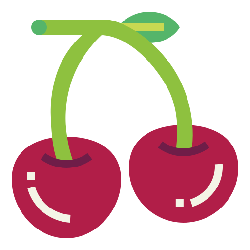 Cherry Smalllikeart Flat icon