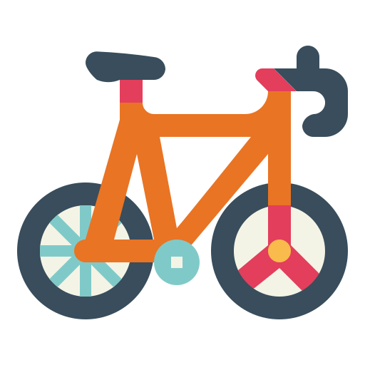 Bike Smalllikeart Flat icon