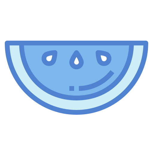 sandía icono gratis