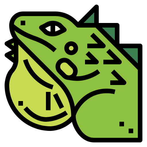 iguana icono gratis