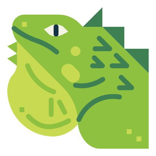 iguana icono gratis