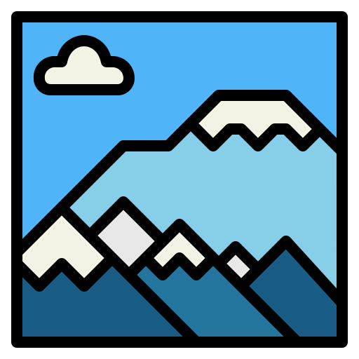 montaña icono gratis