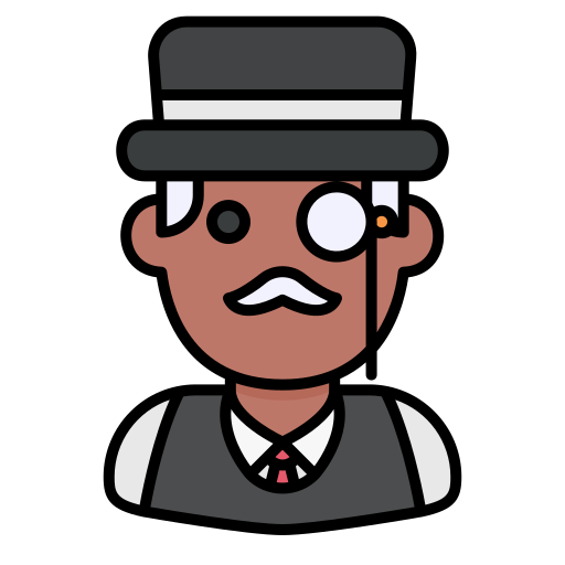 Rich man free icon