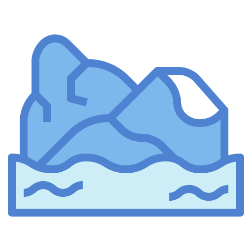 iceberg icono gratis