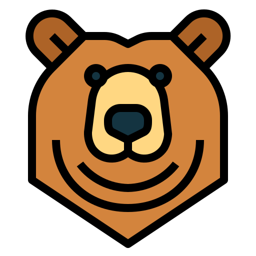 Grizzly bear - Free animals icons